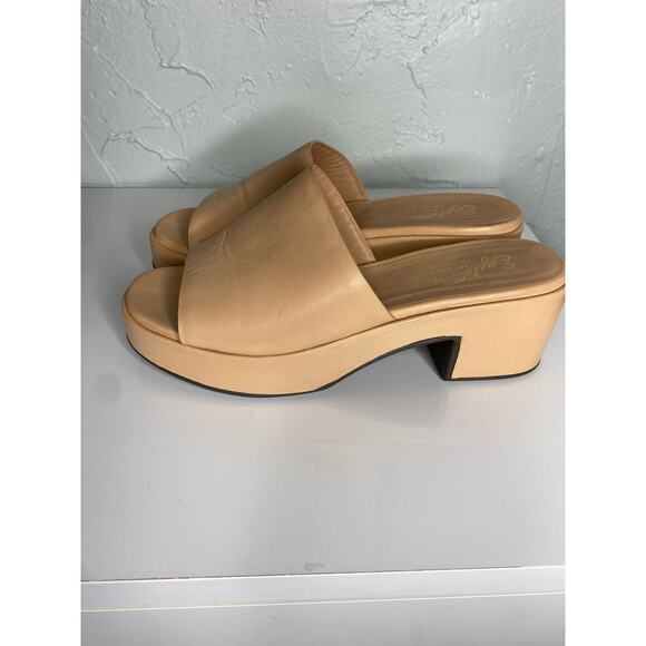 Seychelles Leather Heeled Mules - Picture 5 of 8